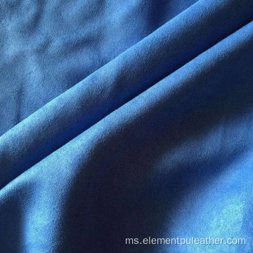 Kulit Suede Microfiber Sintetik untuk Kasut